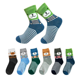 CALCETINES DE NIÑO DISEÑO GATO
